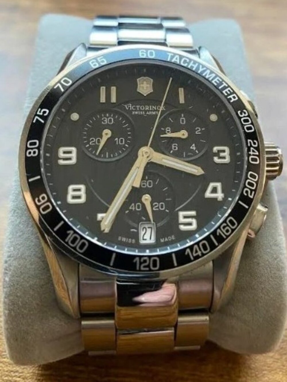 Victorinox Swiss Army Chrono Classic 40mm Black Bezel - Model 241494